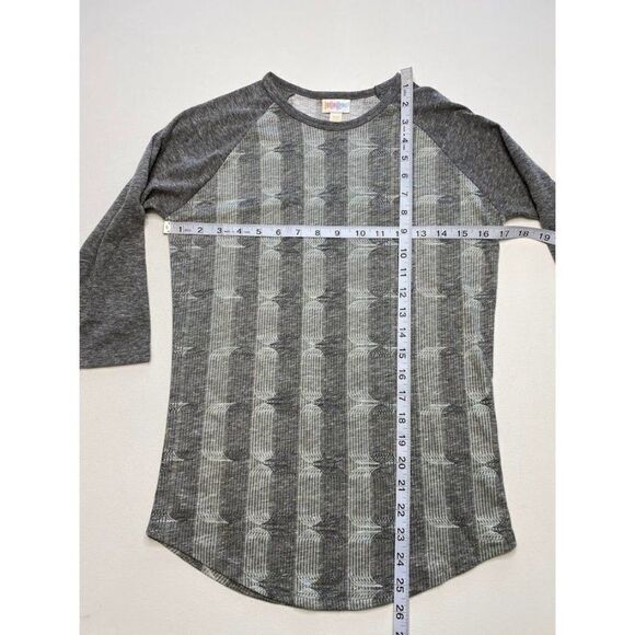 LuLaRoe‎ Randy Heathered Gray White Soft XXS  NEW - Picture 3 of 5